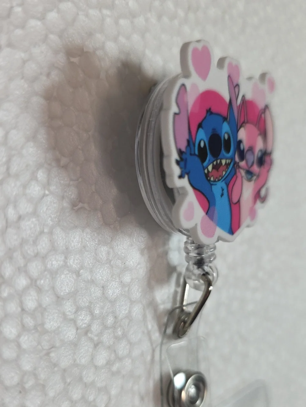 Alien Angel/Stitch Badge Reel